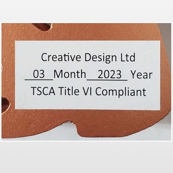 New Gold Hello Decorative Home Sign - Picture 7 of 11